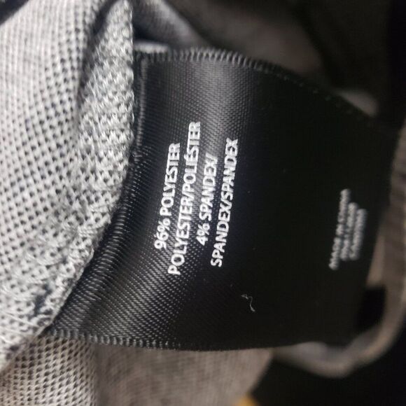 Tahari Glen Check Plaid Ponte Pants Gray Medium Academia Preppy Pull On Office - Picture 10 of 10